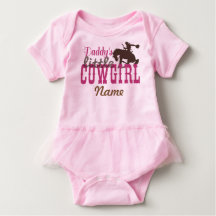 Tutu Bodysuit "Daddy s Little Cowgirl"