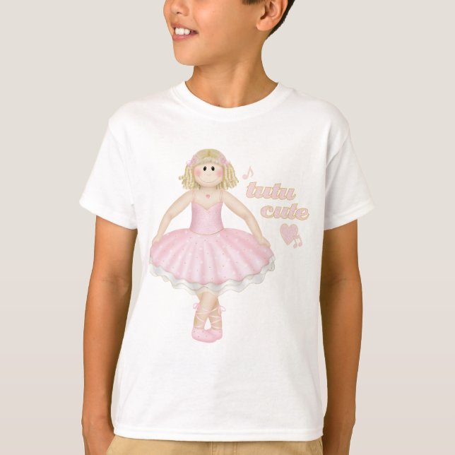 Tutu Cute (Blonde) - T-shirt enfant (Devant)