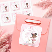 Tutu Cute Pink Ballerina Birthday - Afro Princess