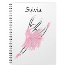 Tutu Liebe Ballerina Notebook Sylvia