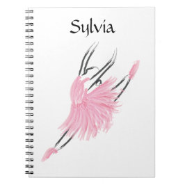 Tutu Liebe Ballerina Notebook Sylvia Notizblock