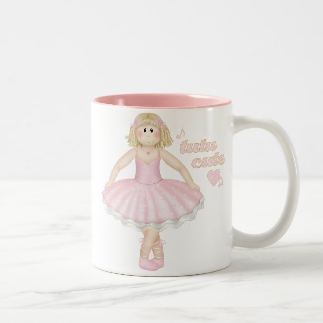 Tutu Niedlich (Blonde) - Tasse (Rechts)