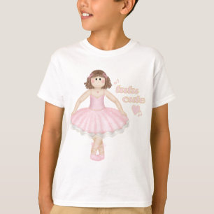 Tutu Niedlich (Brünett) - T - Shirt des Kindes