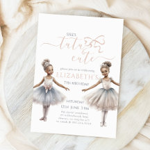 Tutu Niedlich Elegante Ballerina Watercolor Geburt