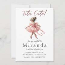 Tutu Niedlich | Enchanted Ballerina Birthday Party