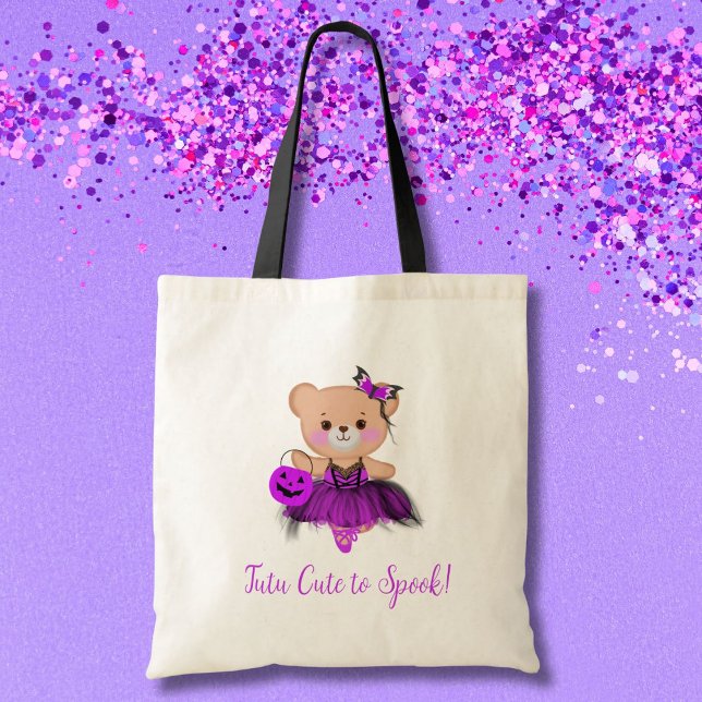 Tutu Niedlich zu sprechen! Teddy Bear Witch Baller Tragetasche (Von Creator hochgeladen)