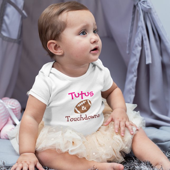 Tutus & Touchdowns Baby Strampler (Von Creator hochgeladen)