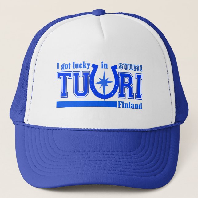 Tuuri Finland hat Truckerkappe (Vorderseite)