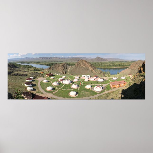 Tuva, Aldyn Bulak, Juryposter und Bergposter Poster (Vorne)