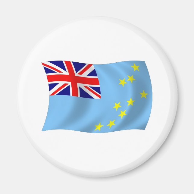Tuvalu-Flag-Magnet Magnet (Vorne)