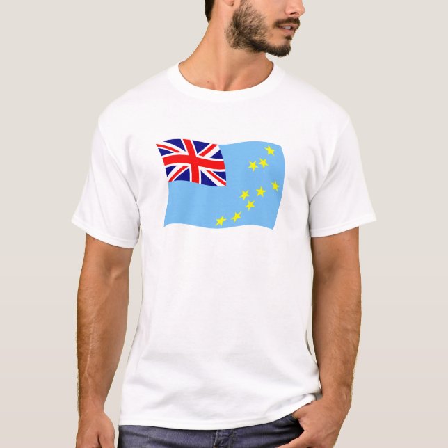 Tuvalu Flag Shirt (Vorderseite)
