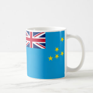 "Tuvalu Flag Tasse - Vibrierende Keramik des Natio