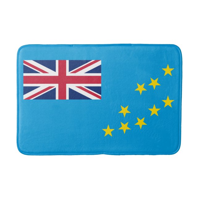 Tuvalu-Flagge Badematte (Vorderseite)