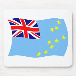 Tuvalu-Flagge-Mauspad Mousepad