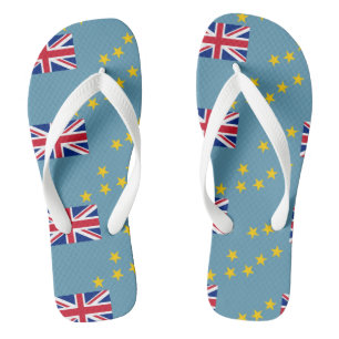 TUVALU-FLAGGE --.png Flip Flops