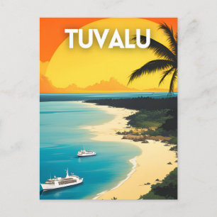Tuvalu Postkarte