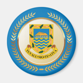 Tuvalu-Wappen Magnet