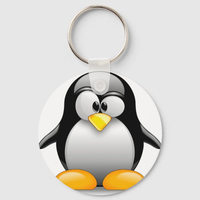 Tux-1531289_640 Schlüsselanhänger (Vorderseite)