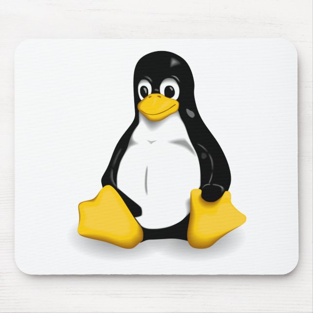 Tux-Auflage Mousepad (Vorne)