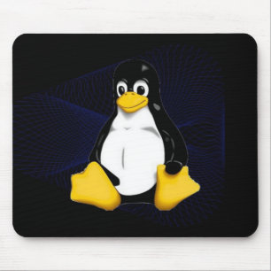 TUX-Blau Sobel Mousepad