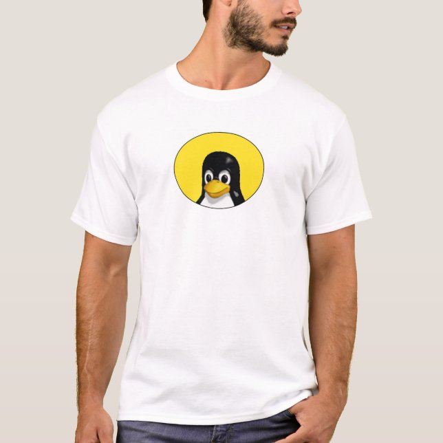 Tux der Pinguin T-Shirt (Vorderseite)