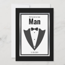 Tuxedo Anzug und Bugs Krawatte Schwarzweiß