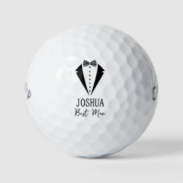 Tuxedo Best Man Golfball