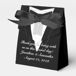 Tuxedo Black Bowtie Geschenkschachtel