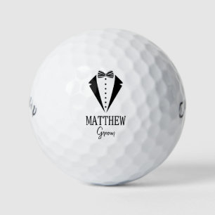 Tuxedo Bräutigam Golfball