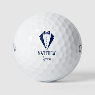 Tuxedo Bräutigam Golfball