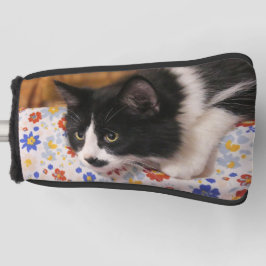 Tuxedo Cat Golf Head Cover Golf Headcover