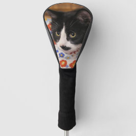 Tuxedo Cat Golf Headcover