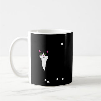 Tuxedo Cat Mama Kaffeetasse