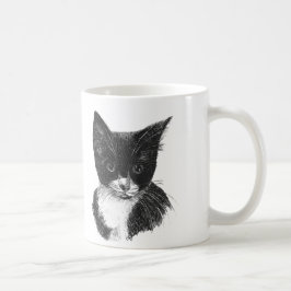 Tuxedo Cat Tasse