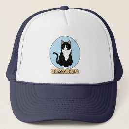 Tuxedo Cat Truckerkappe