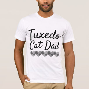 TUXEDO CAT VATER T - Shirt
