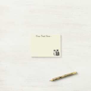 Tuxedo Cats Post-it Klebezettel
