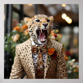 Tuxedo Chat Roar Cheetah Impression