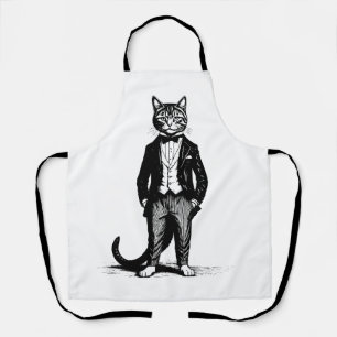 Tuxedo Classy Cat Schürze