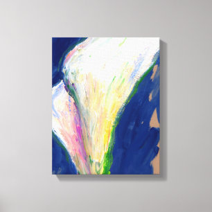 Tuxedo Cuff White Calla Lilies Toile Imprimer