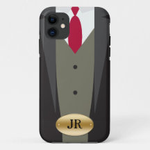 Tuxedo iPhone 5S Monogram Case
