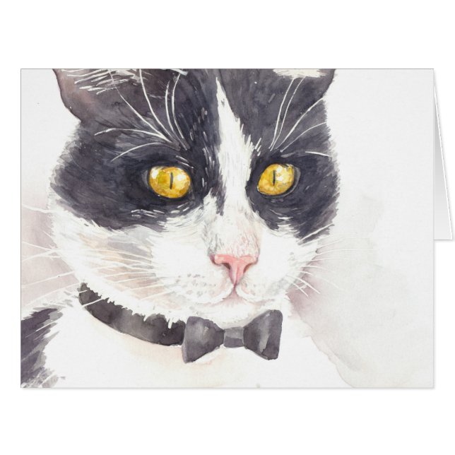 Tuxedo-Katze (Vorderseite (Horizontal))