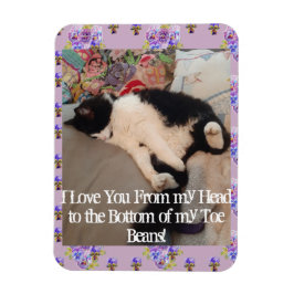 Tuxedo Katze Funny Liebe Zitat Katzen Magnet