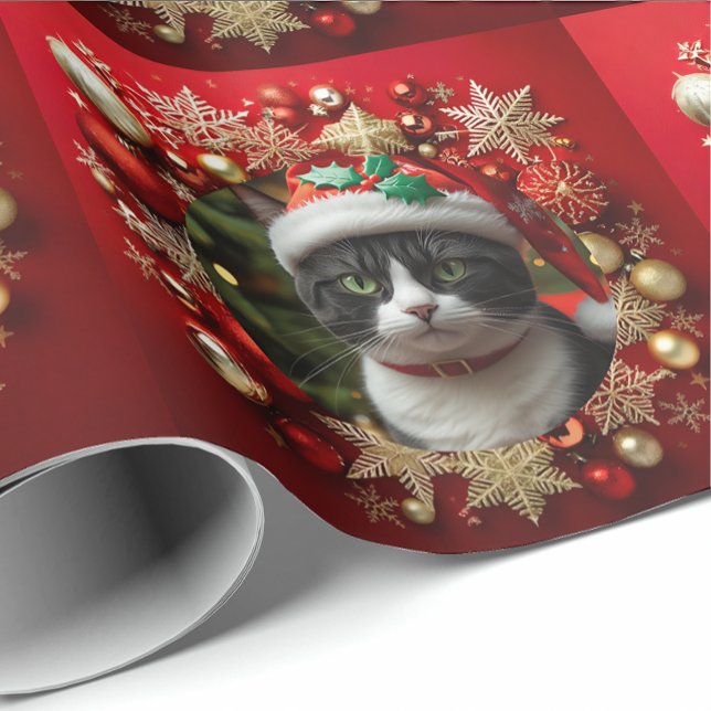 Tuxedo-Katze Geschenkpapier (Von Creator hochgeladen)