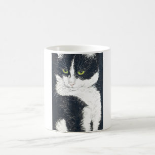 Tuxedo-Katze Kaffeetasse