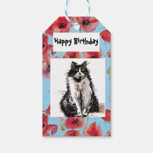 Tuxedo Katze Liebe Girls Geschenkanhänger