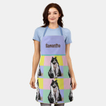 Tuxedo Katzen Niedlich Katzen Schwarz-weiß Pastell