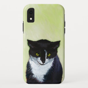 Tuxedo Katzenmalerei - Niedliche Originalkatzenart Case-Mate iPhone Hülle