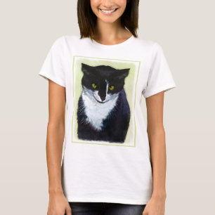 Tuxedo Katzenmalerei - Niedliche Originalkatzenart T-Shirt