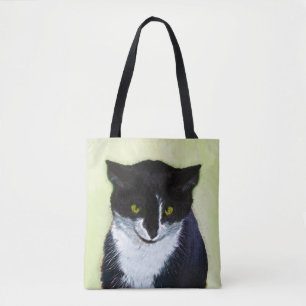 Tuxedo Katzenmalerei - Niedliche Originalkatzenart Tasche